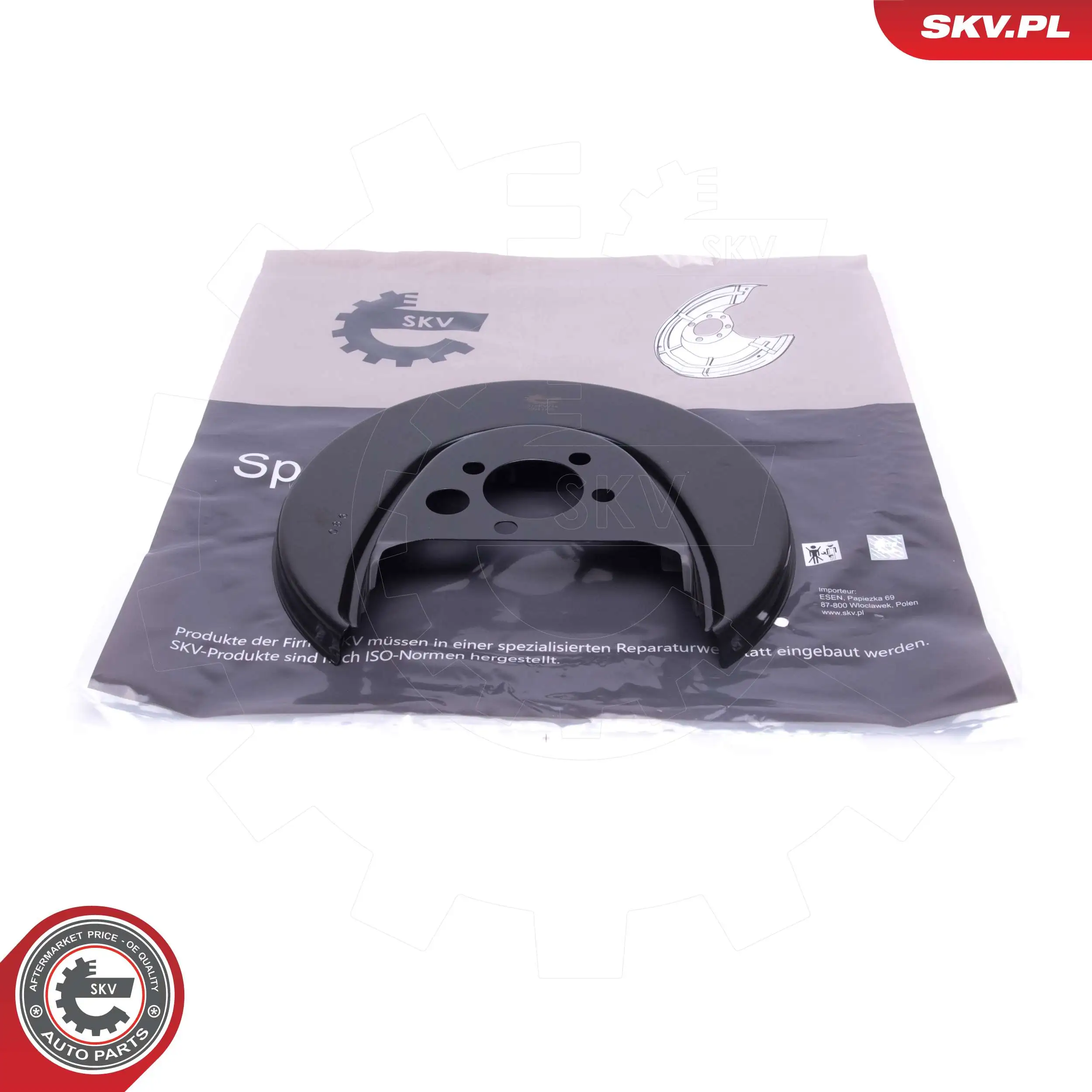 Splash Guard, brake disc